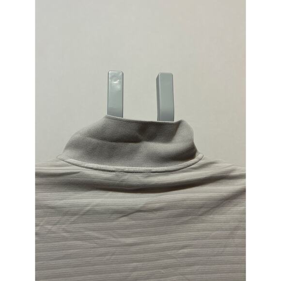 Calvin Klein Men’s Polo Shirt Gray Striped Short Sleeve Size L - Picture 7 of 8